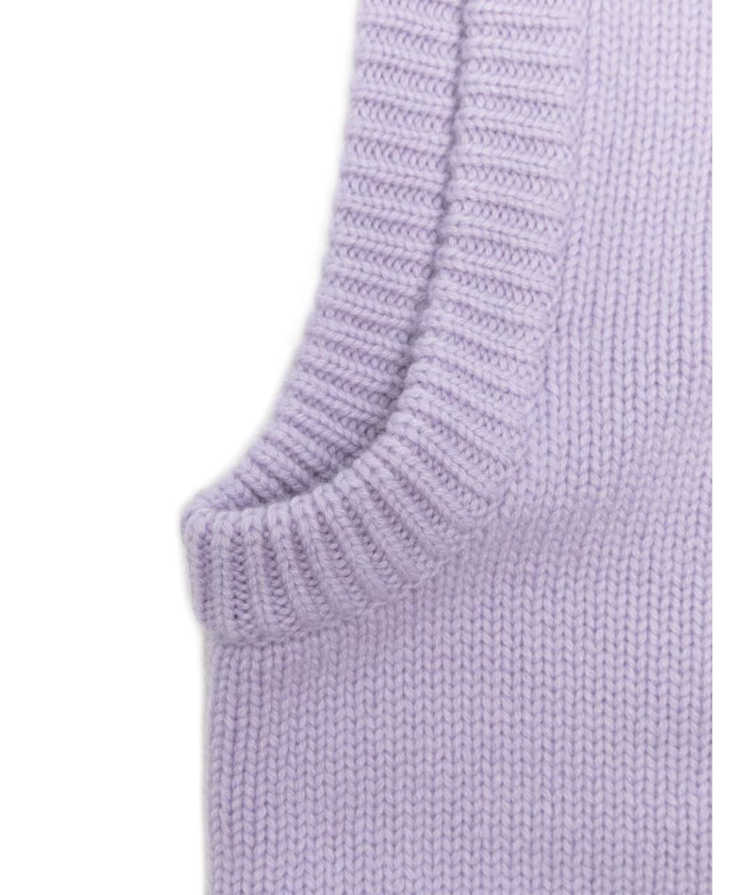 LISA YANG Фиолетовая кашемировая шапка, фото 3