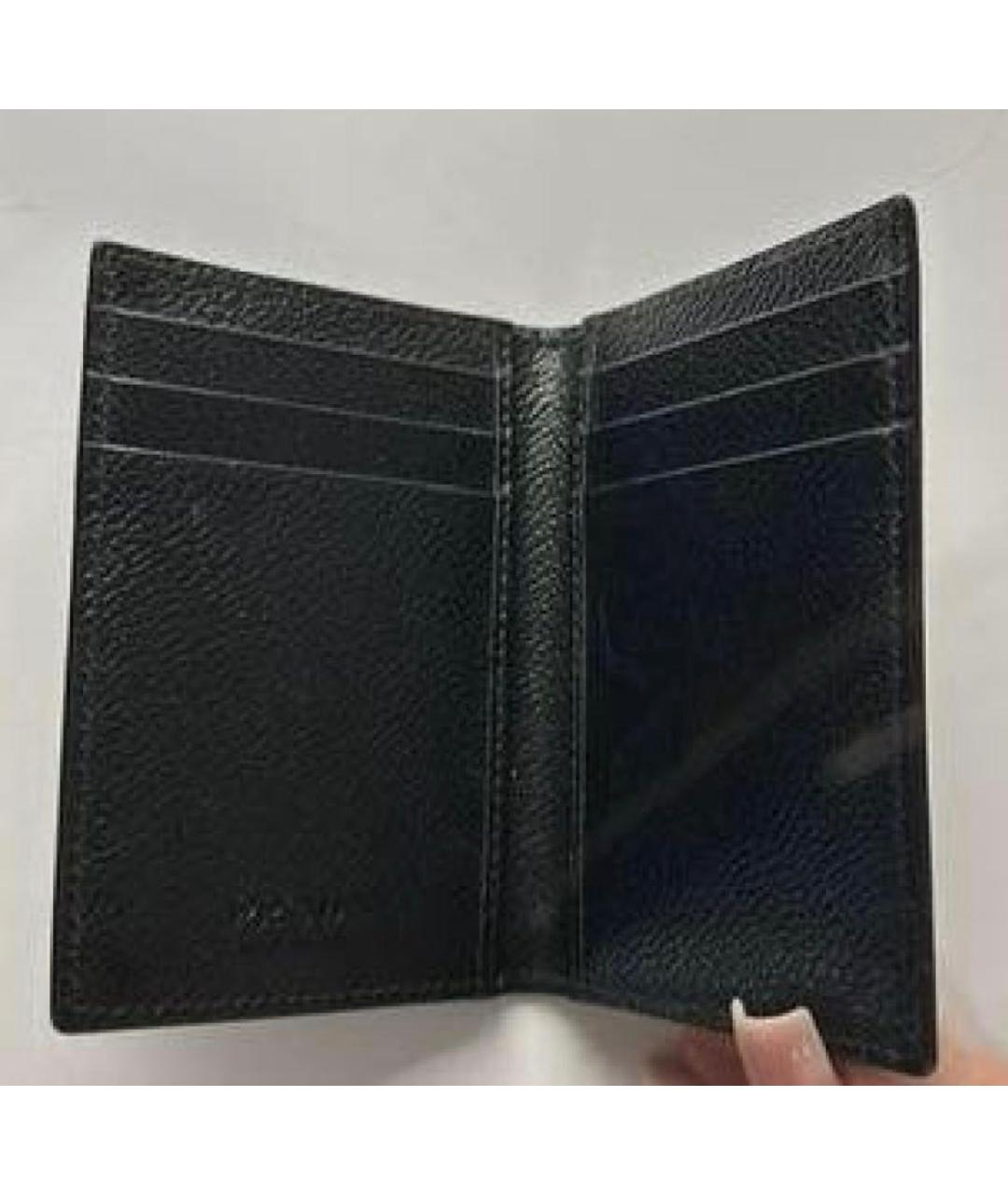 PRADA Черный кардхолдер из лакированной кожи, фото 3