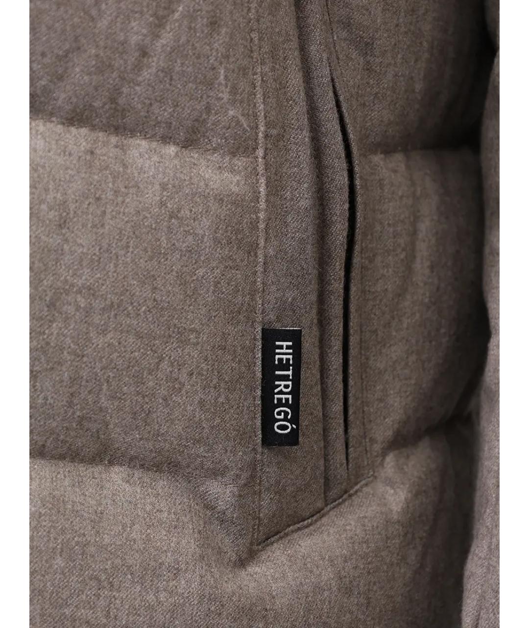 HETREGO Бежевый пуховик, фото 6