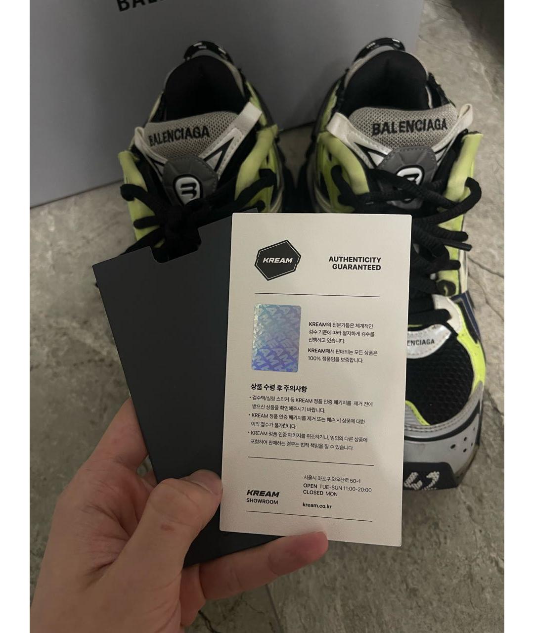 BALENCIAGA Мульти низкие кроссовки / кеды, фото 5