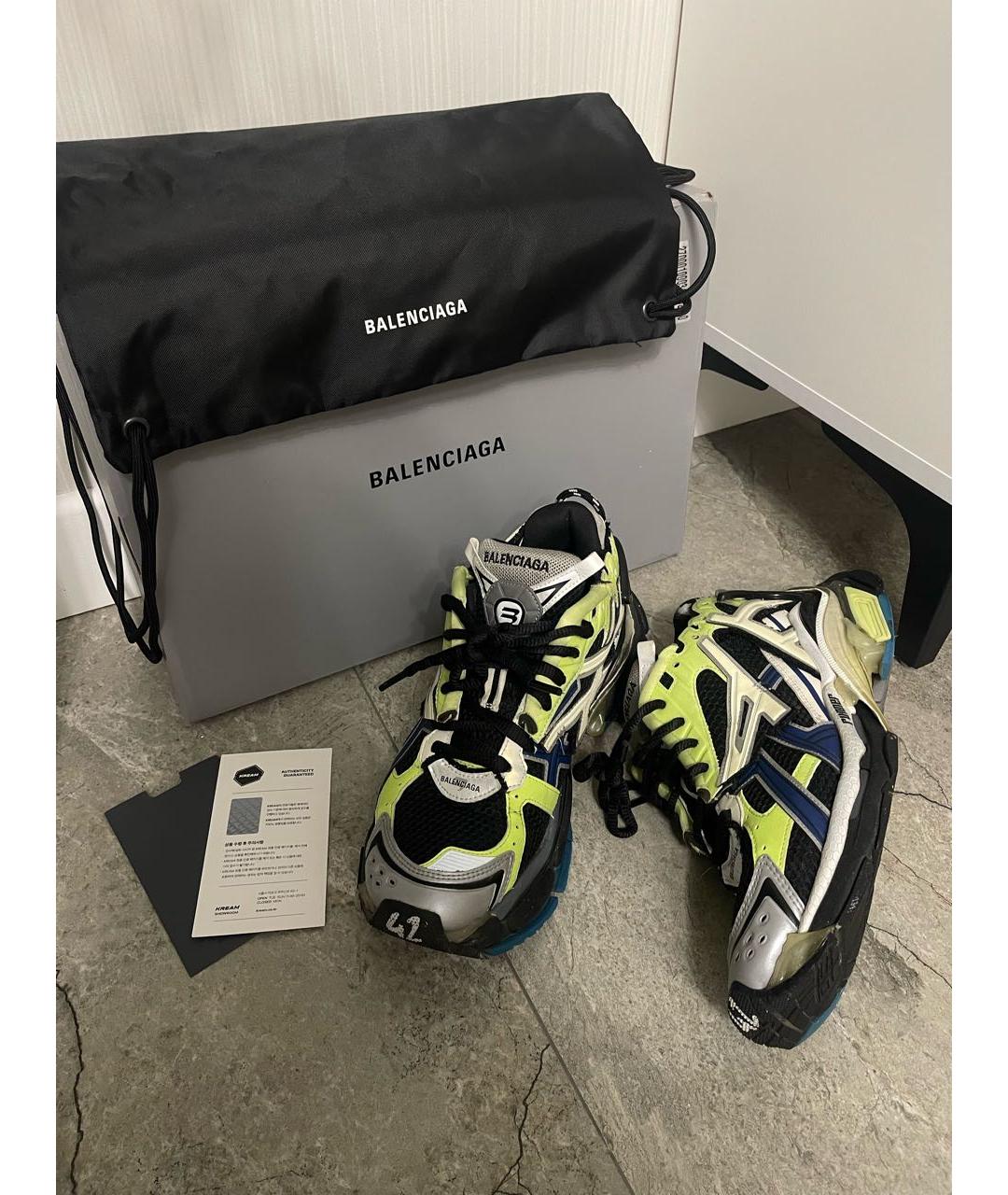 BALENCIAGA Мульти низкие кроссовки / кеды, фото 2