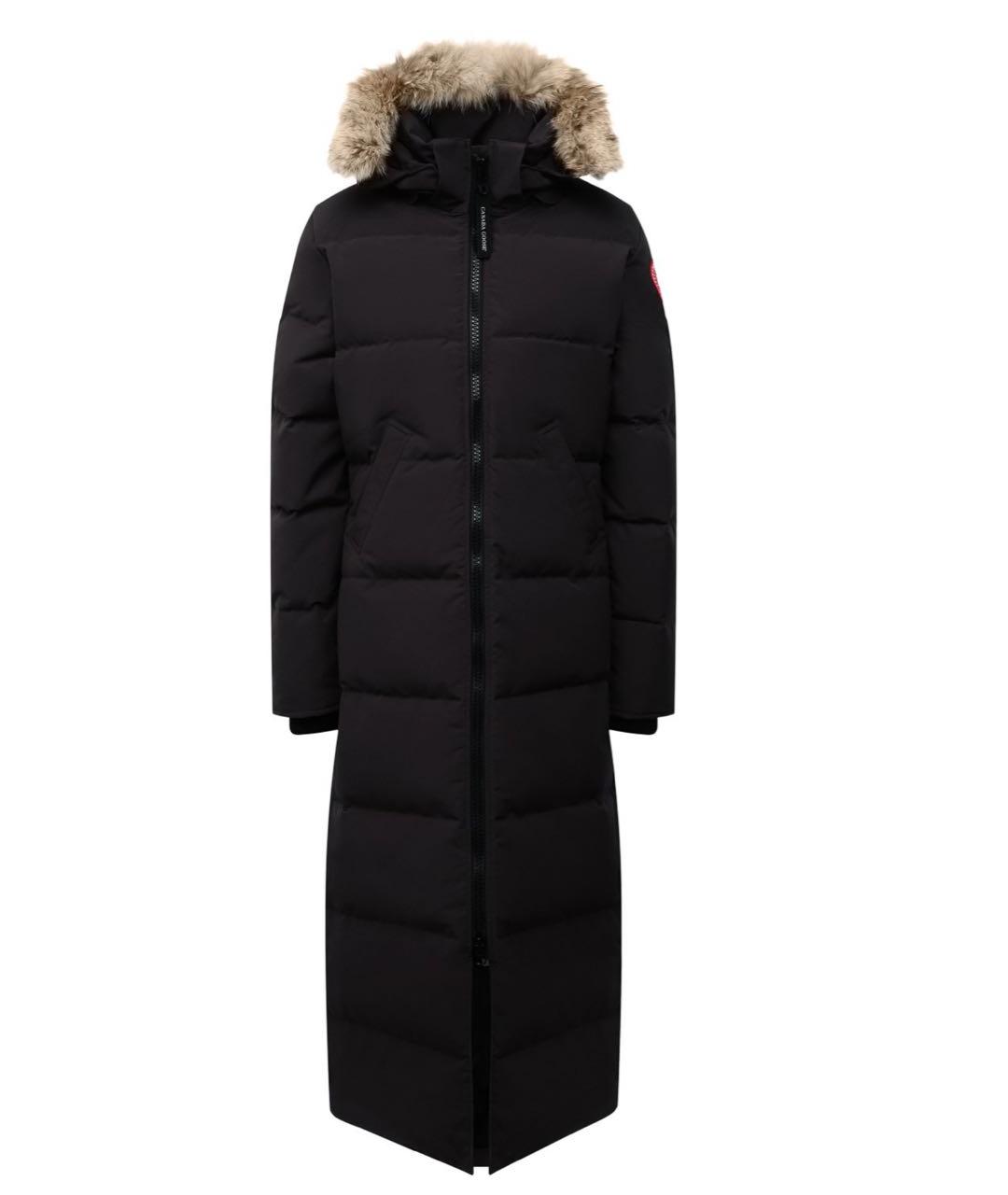 CANADA GOOSE Черный полиэстеровый пуховик, фото 9