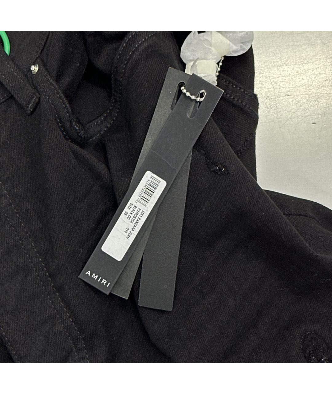 AMIRI Черные джинсы скинни, фото 3