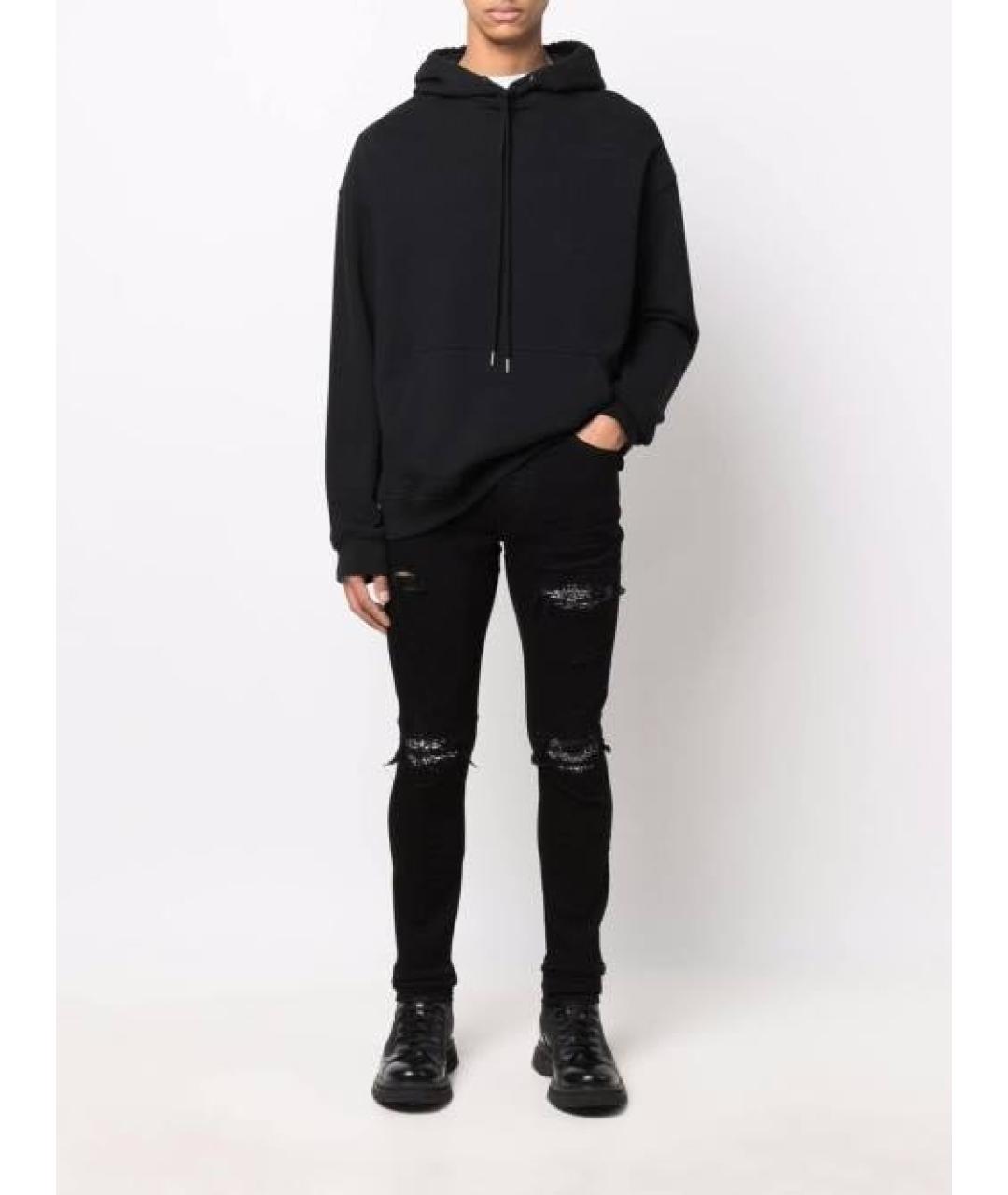 AMIRI Черные джинсы скинни, фото 6