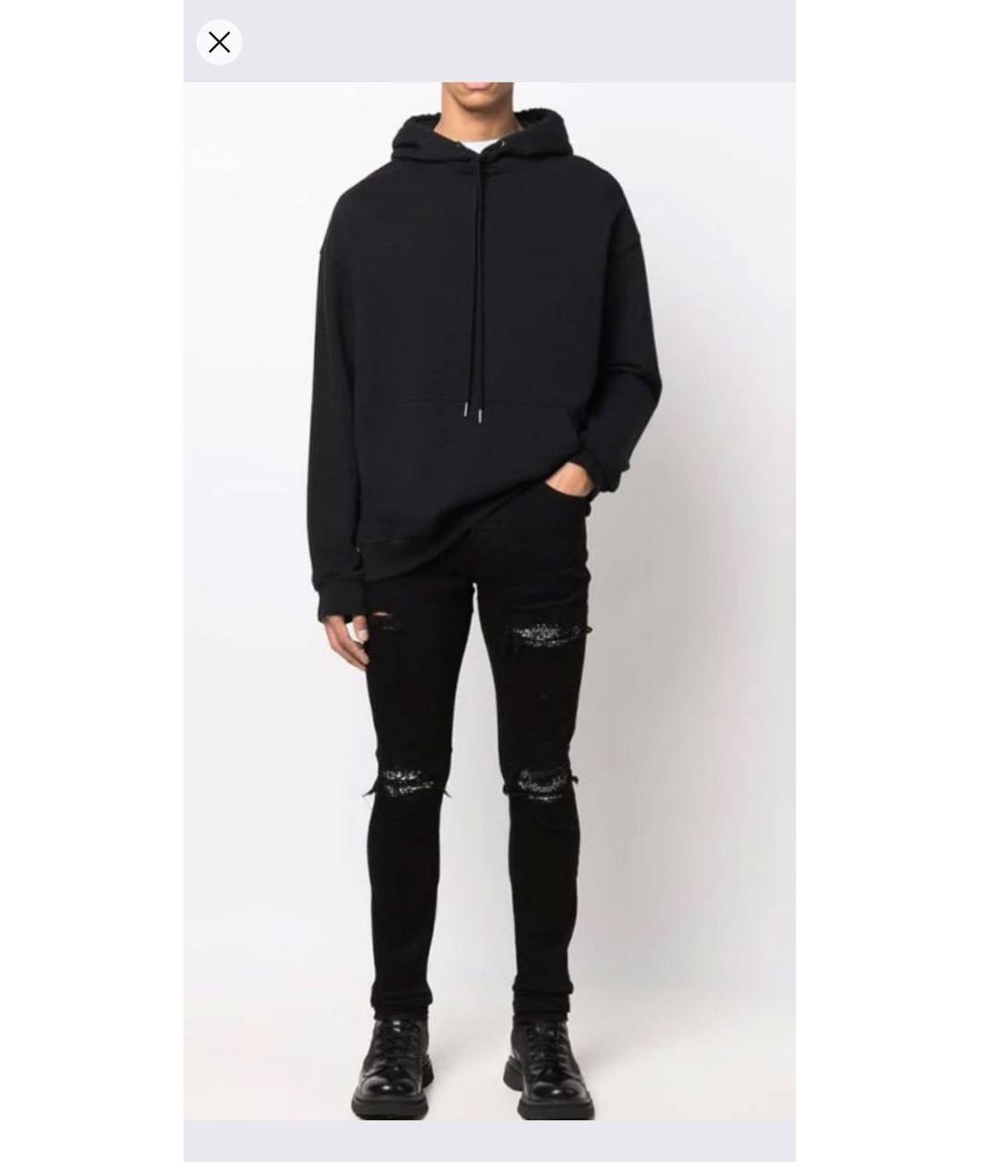 AMIRI Черные джинсы скинни, фото 8