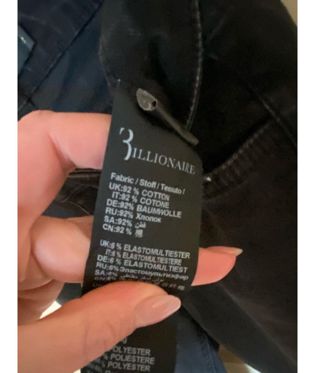 BILLIONAIRE Черные деним детские джинсы, фото 5