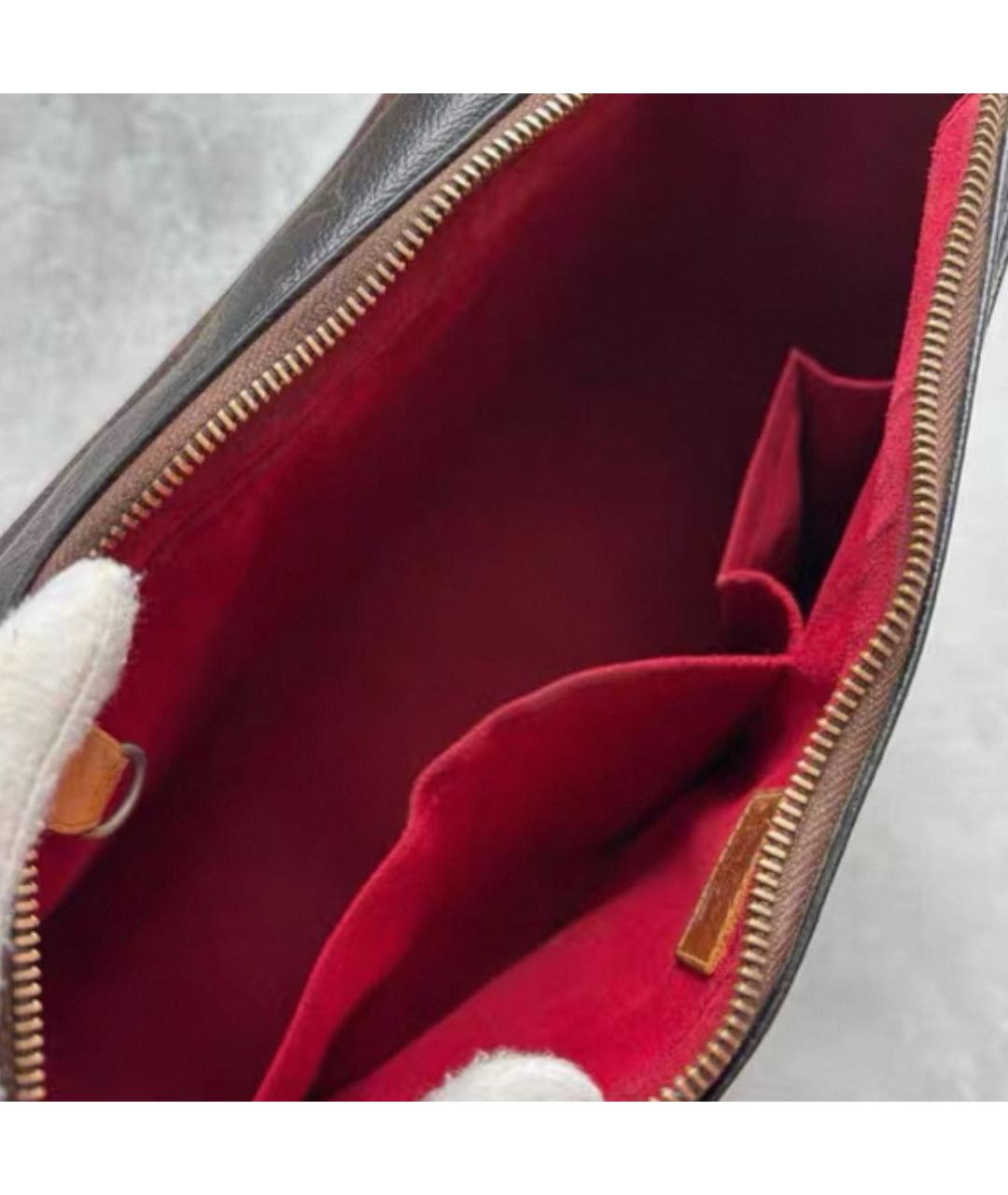 LOUIS VUITTON Коричневая сумка через плечо, фото 4