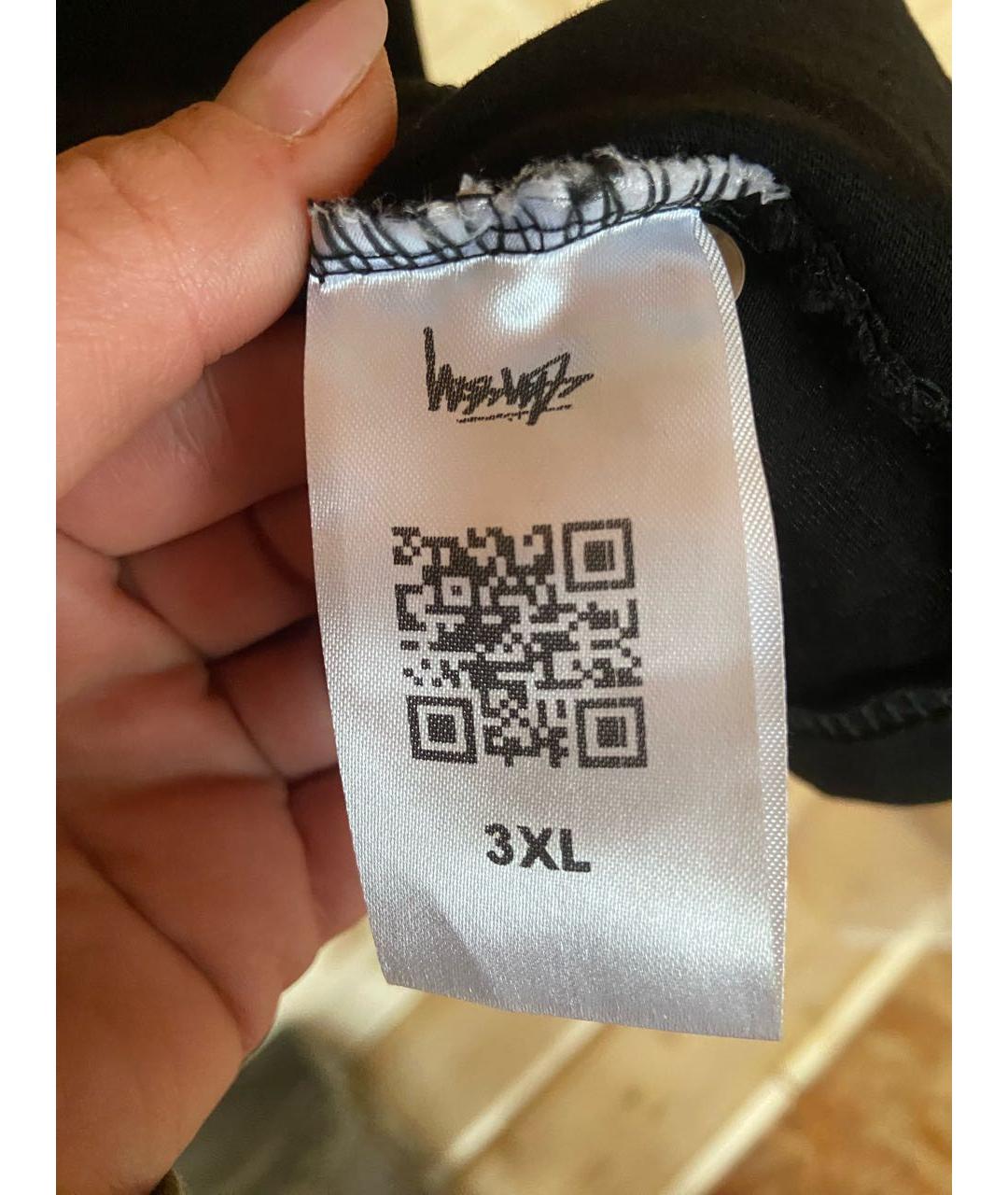 STUSSY Черная хлопковая футболка, фото 5