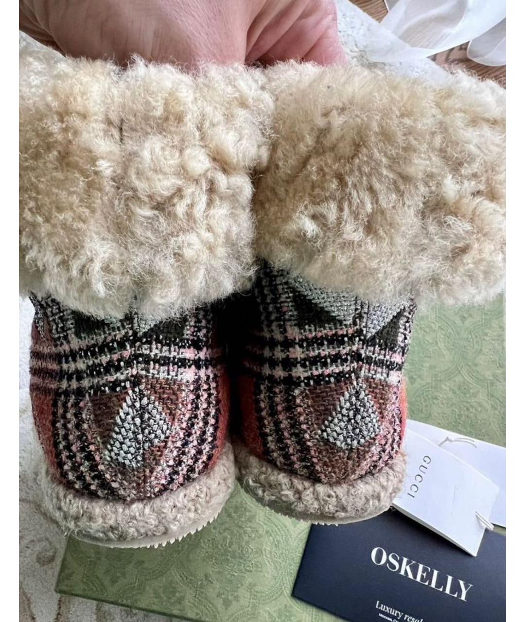 GUCCI Мульти ботинки, фото 5