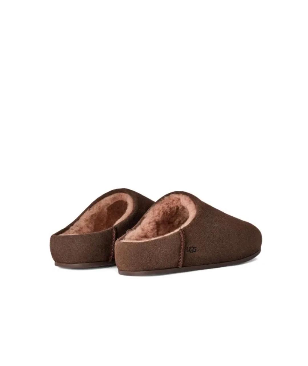 UGG AUSTRALIA Коричневые замшевые ботинки, фото 3