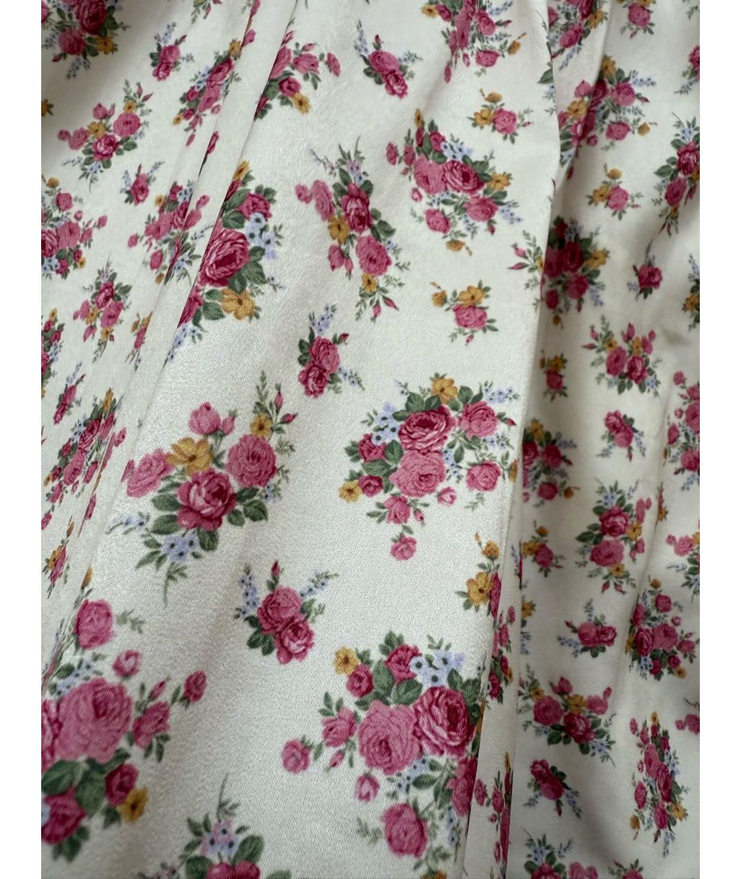 FOR LOVE AND LEMONS Розовое полиэстеровое повседневное платье, фото 4