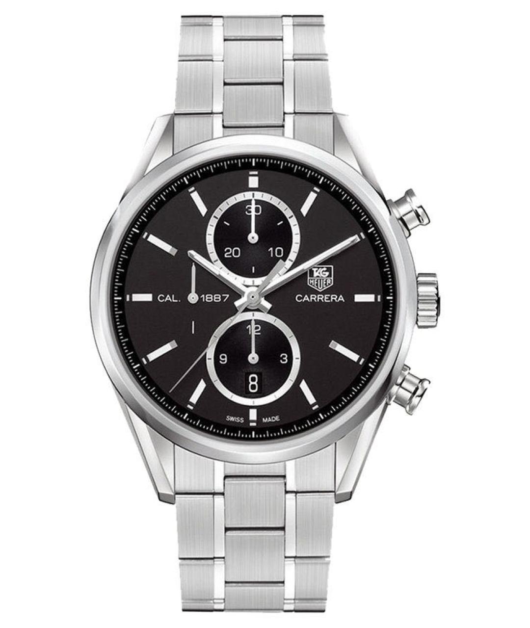 TAG HEUER Серебряные стальные часы, фото 1