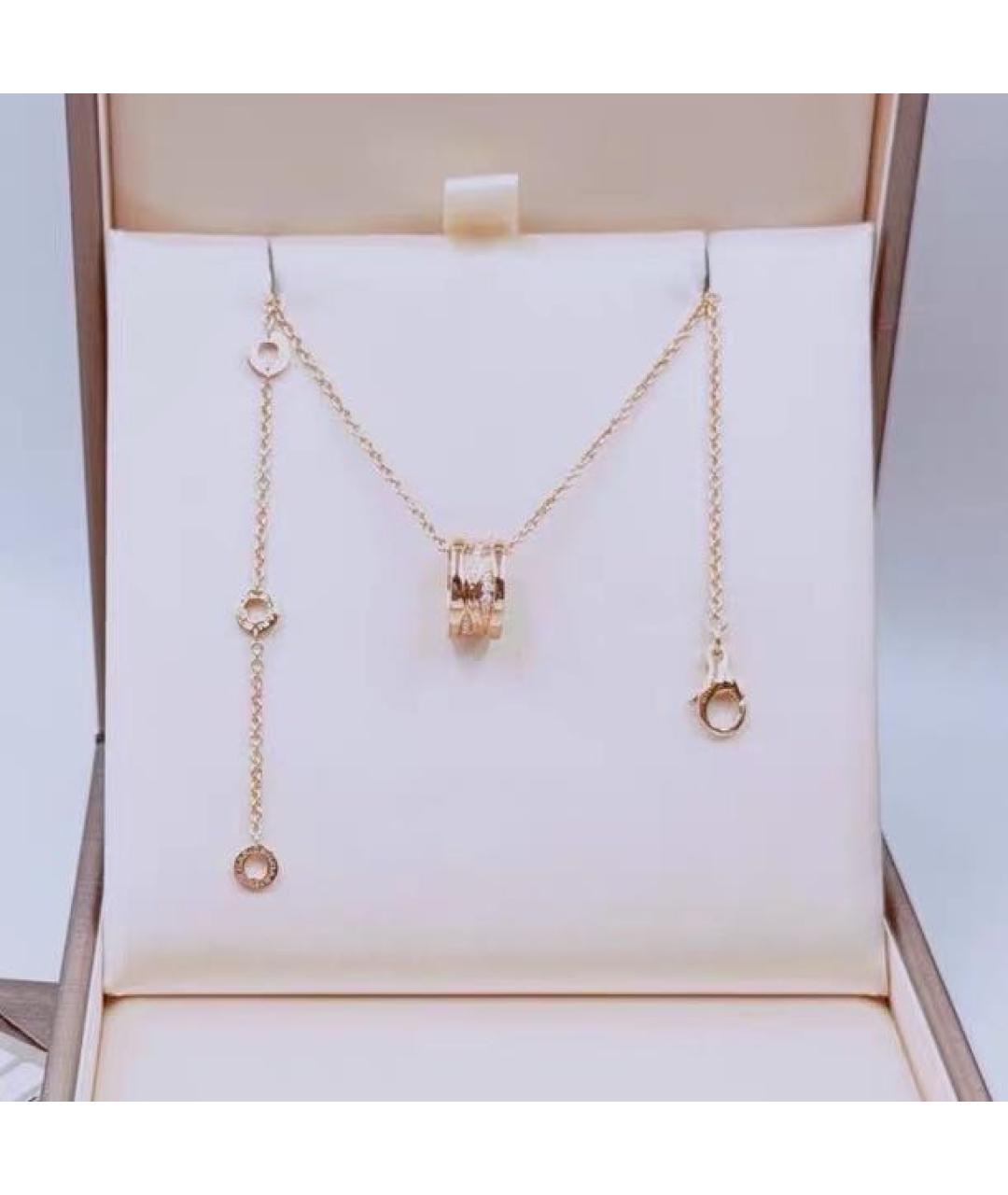 BVLGARI Розовое колье из розового золота, фото 2