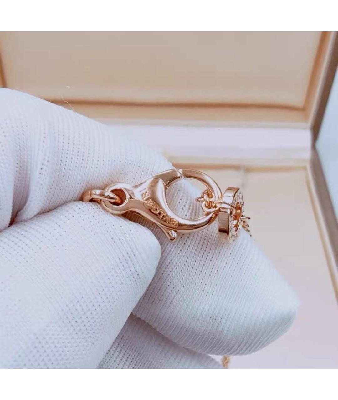 BVLGARI Розовое колье из розового золота, фото 7