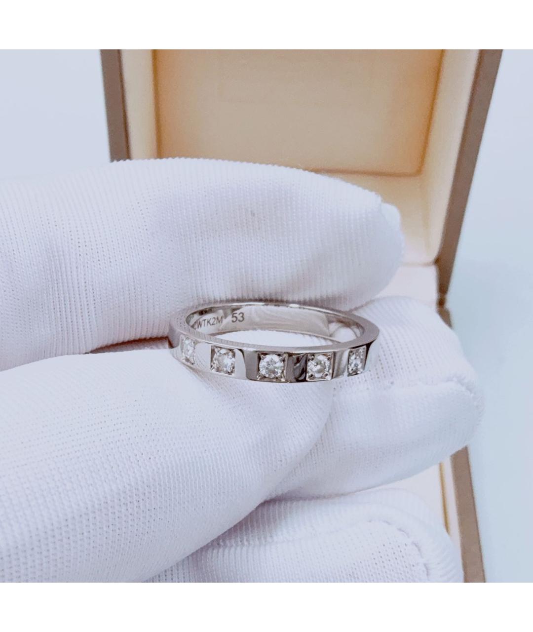 BVLGARI Белое платиновое кольцо, фото 7