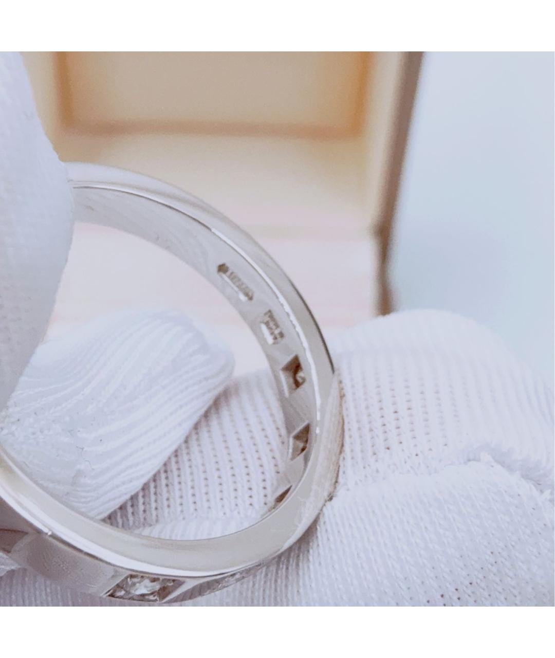 BVLGARI Белое платиновое кольцо, фото 6