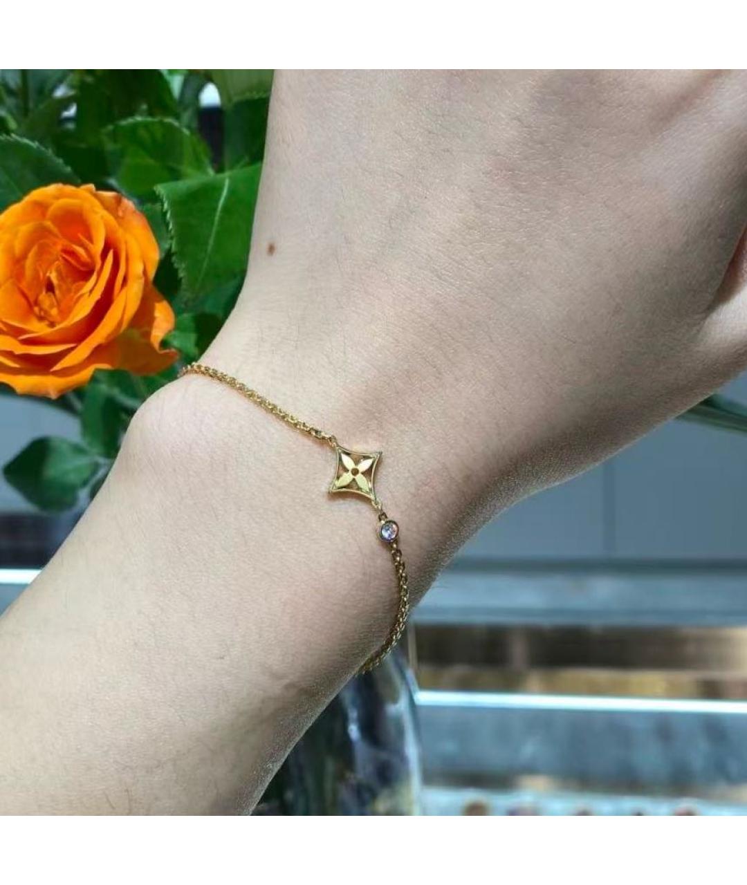 LOUIS VUITTON Желтый браслет из желтого золота, фото 2