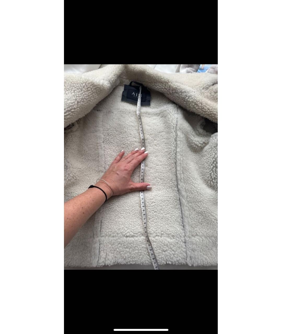 AIM Factory Черная кожаная дубленка, фото 3