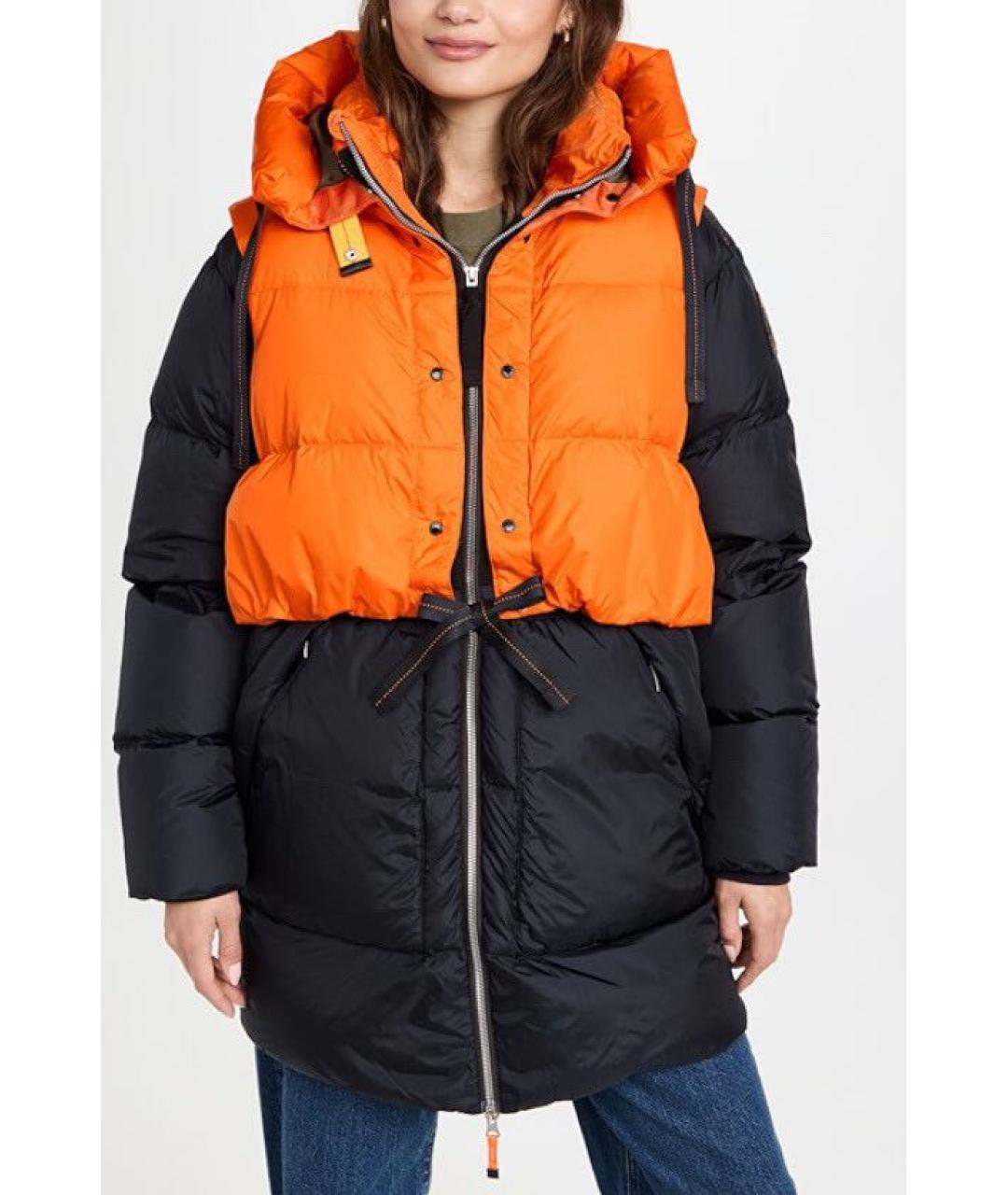 PARAJUMPERS Темно-синий полиэстеровый пуховик, фото 7