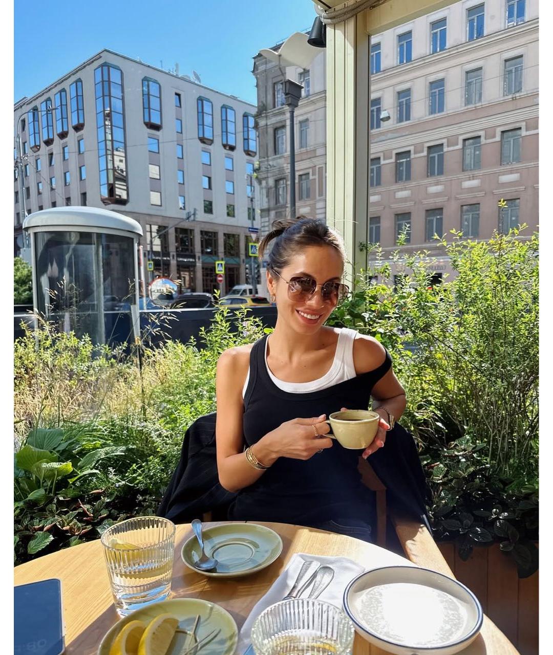 SAINT LAURENT Коричневые металлические солнцезащитные очки, фото 5