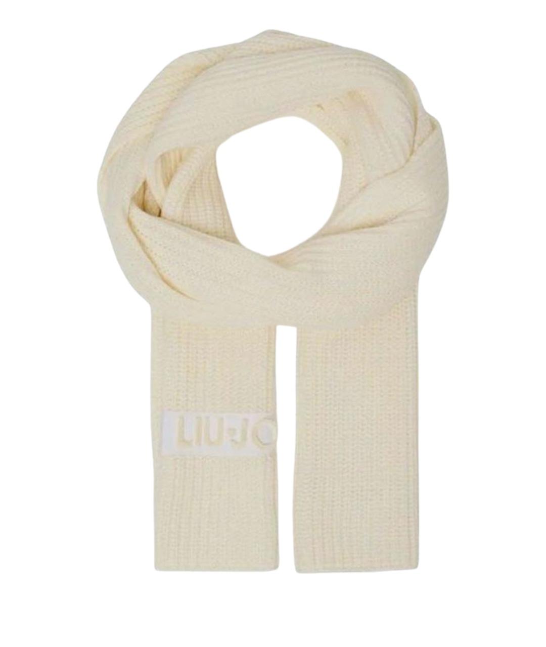LIU JO Бежевый шарф, фото 1