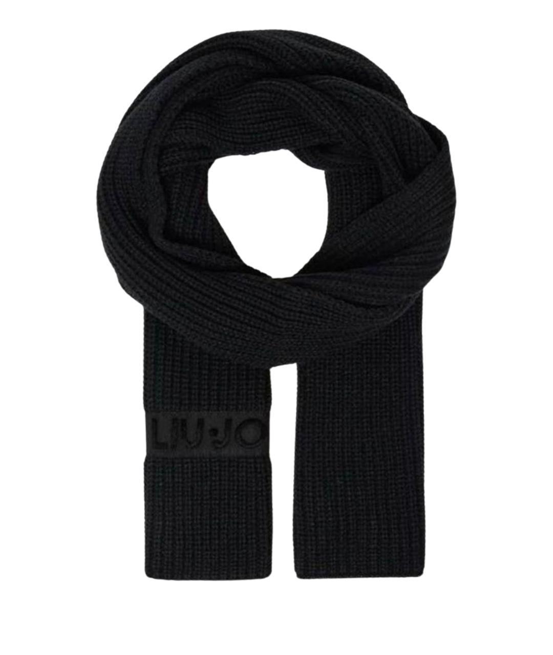 LIU JO Черный шарф, фото 1