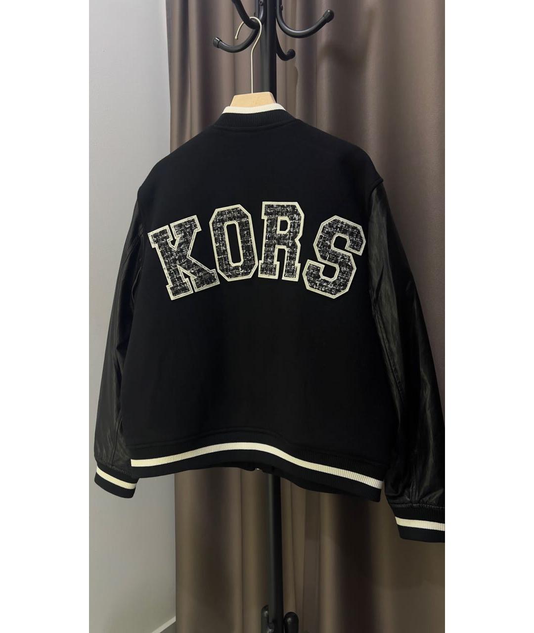 MICHAEL KORS Черная шерстяная куртка, фото 2