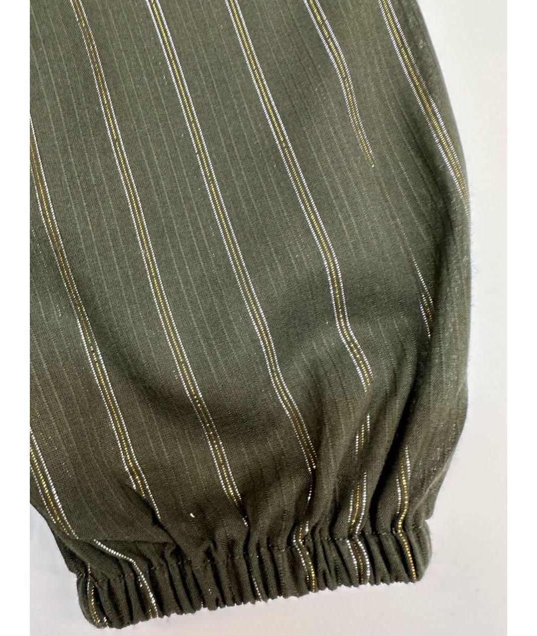 MICHAEL MICHAEL KORS Золотая хлопковая блузы, фото 5