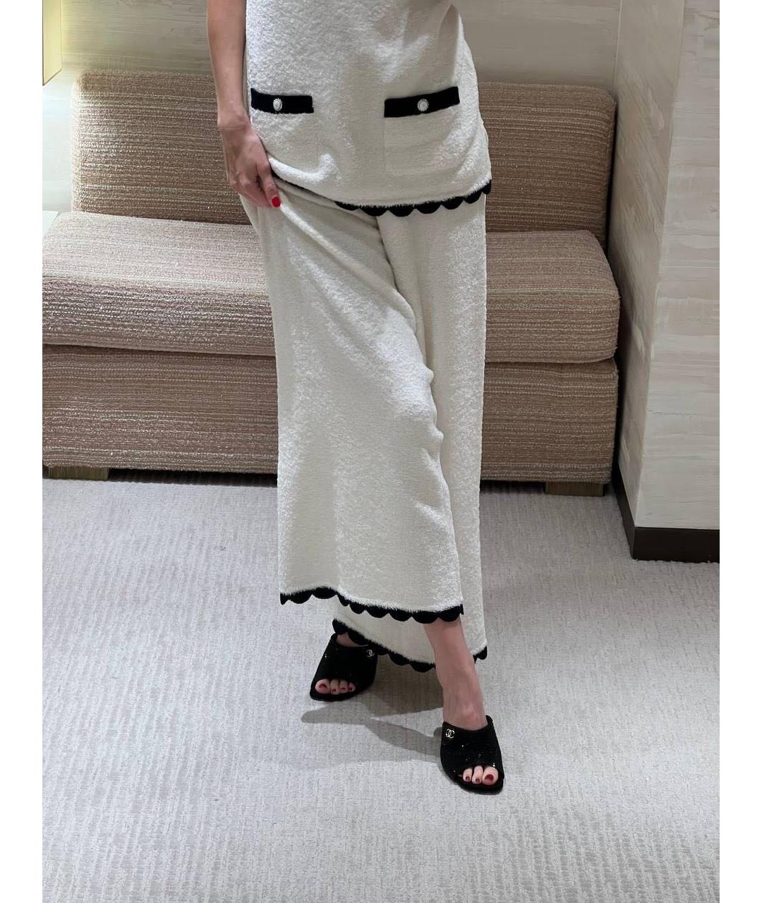 CHANEL Черные замшевые мюли, фото 5