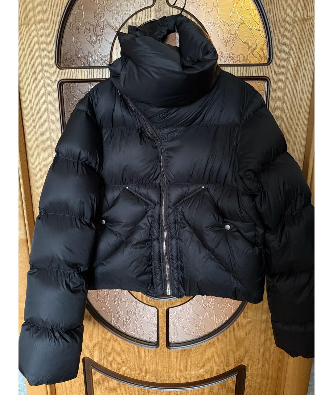 RICK OWENS Черная полиамидовая куртка, фото 5