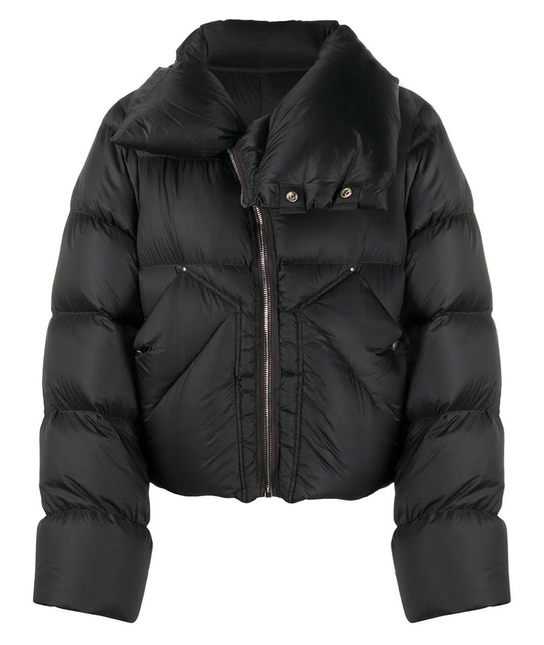 RICK OWENS Черная полиамидовая куртка, фото 1