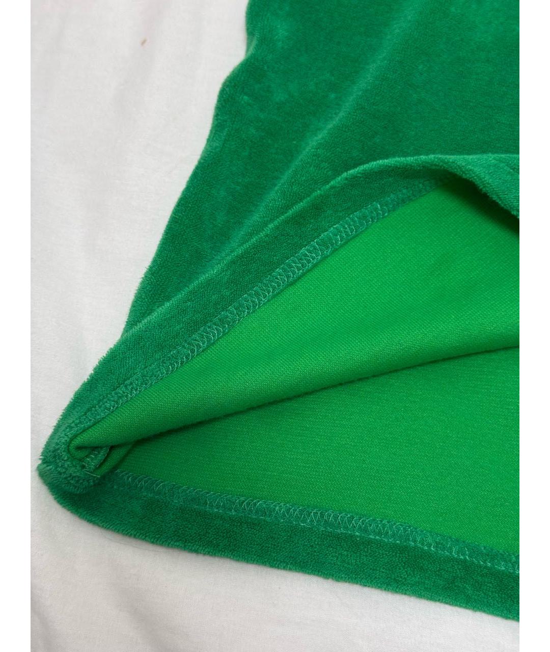 BOTTEGA VENETA Зеленая хлопковая футболка, фото 6