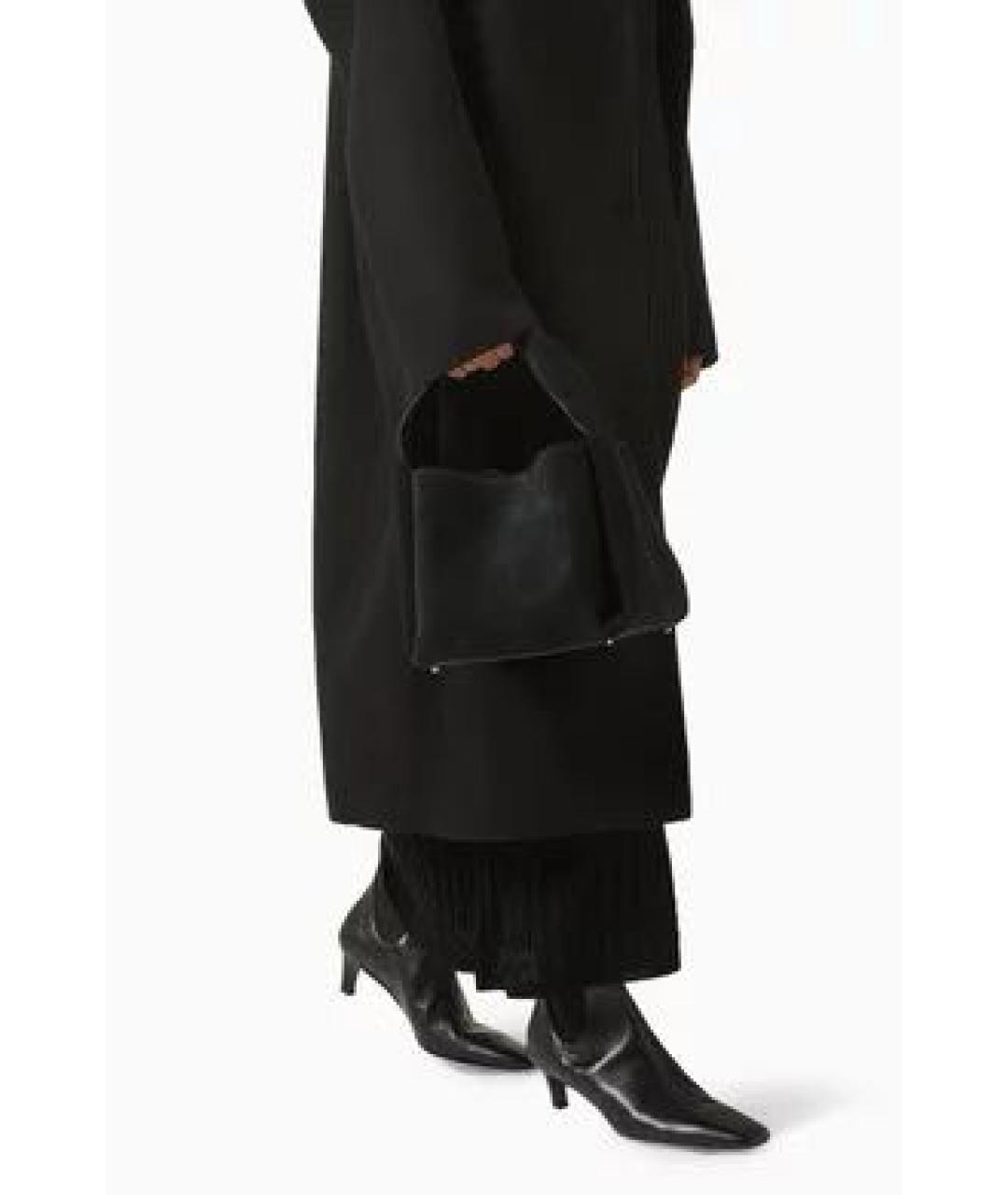 TOTEME Черная замшевая сумка через плечо, фото 4