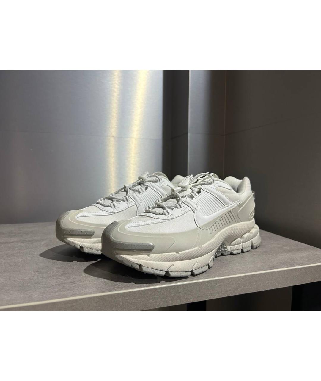 NIKE Белые текстильные кроссовки, фото 5