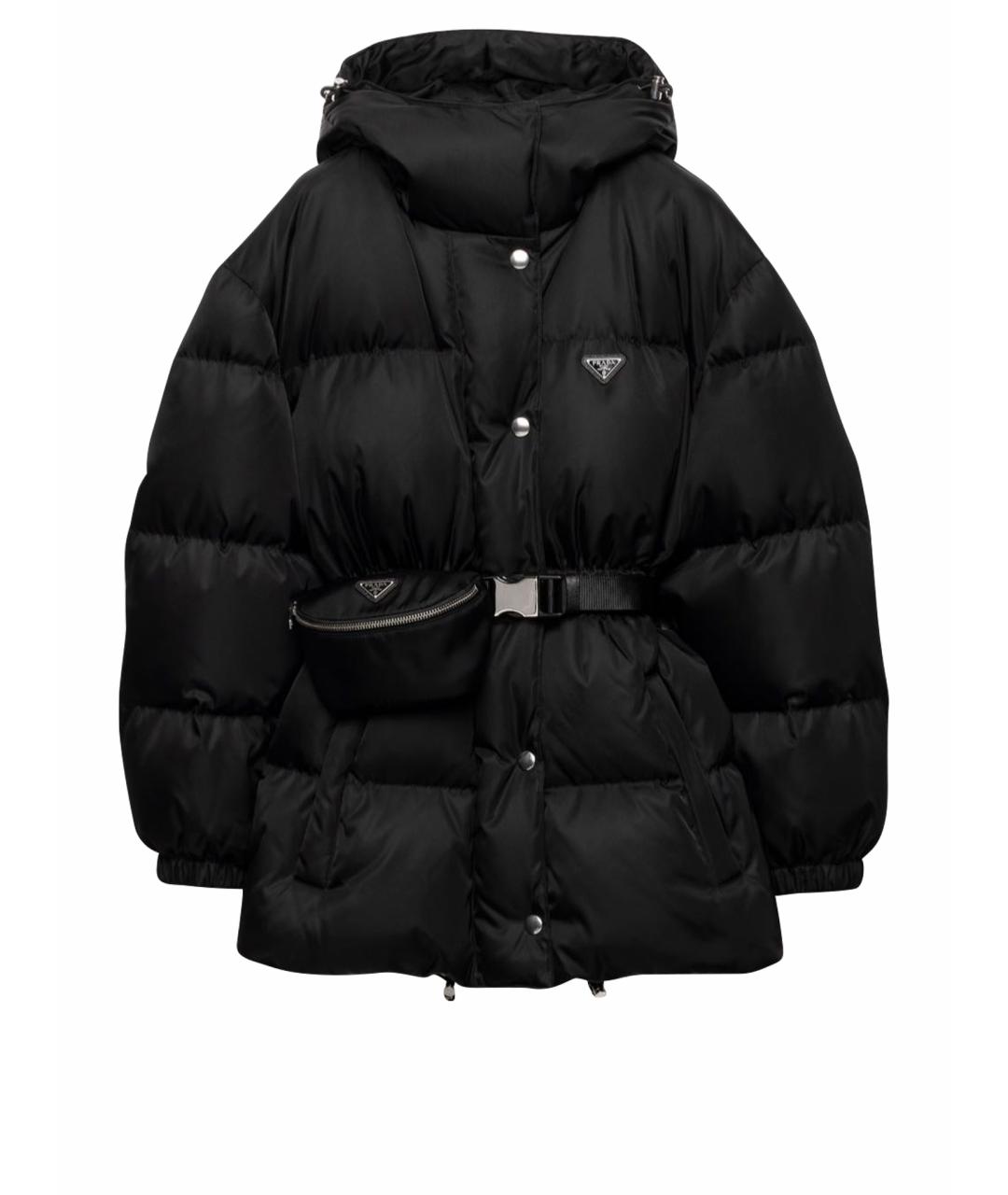 PRADA Черный пуховик, фото 1