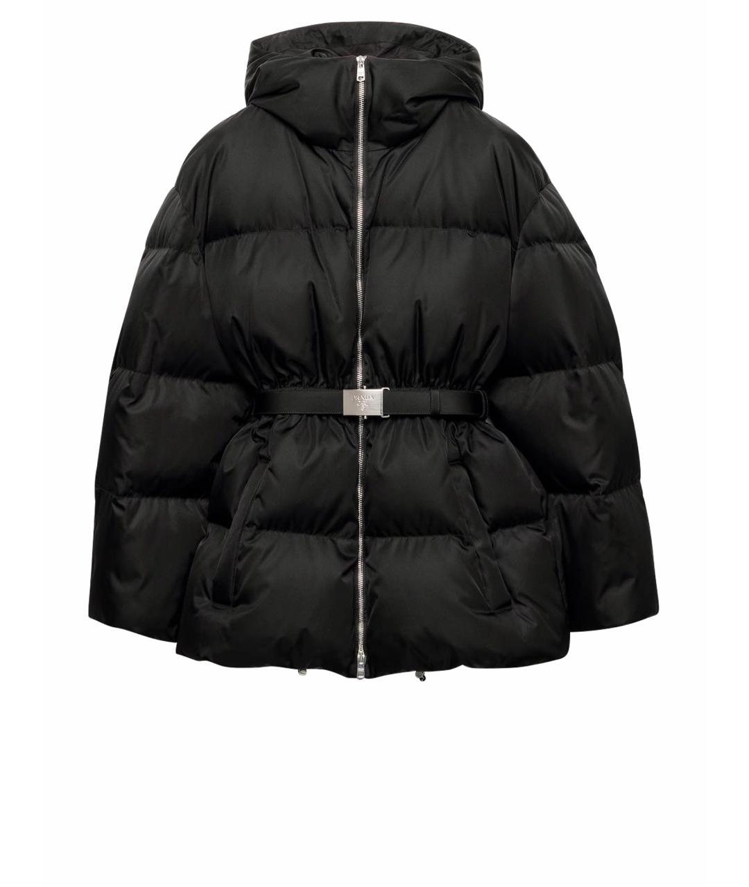 PRADA Черный пуховик, фото 1