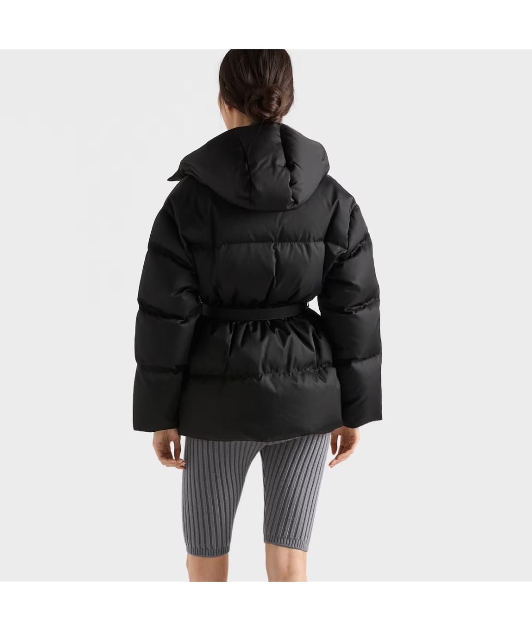 PRADA Черный пуховик, фото 3