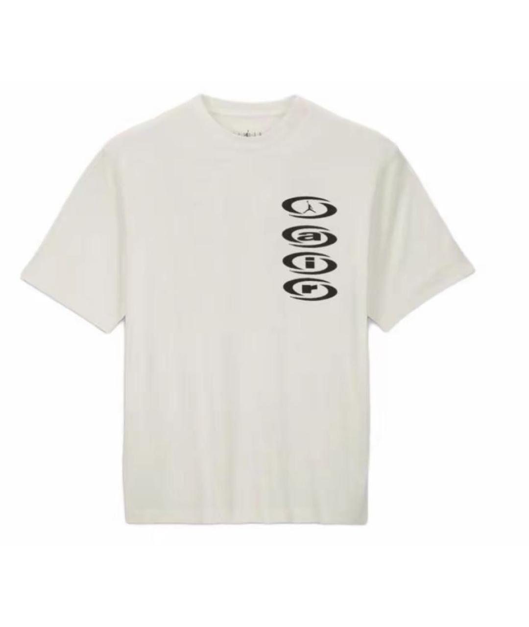 NIKE Белая хлопковая майка, фото 1