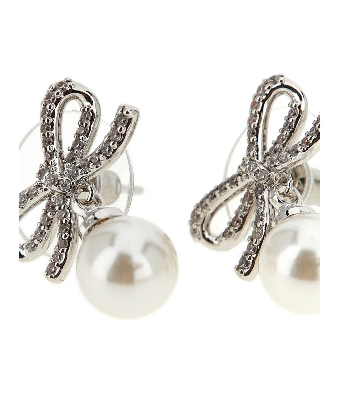 SELF-PORTRAIT Серебряные металлические серьги, фото 2