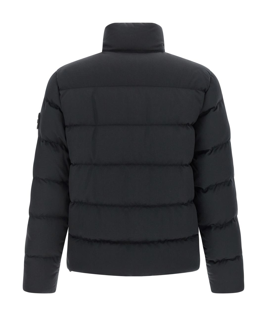 STONE ISLAND Синий шерстяной пуховик, фото 2