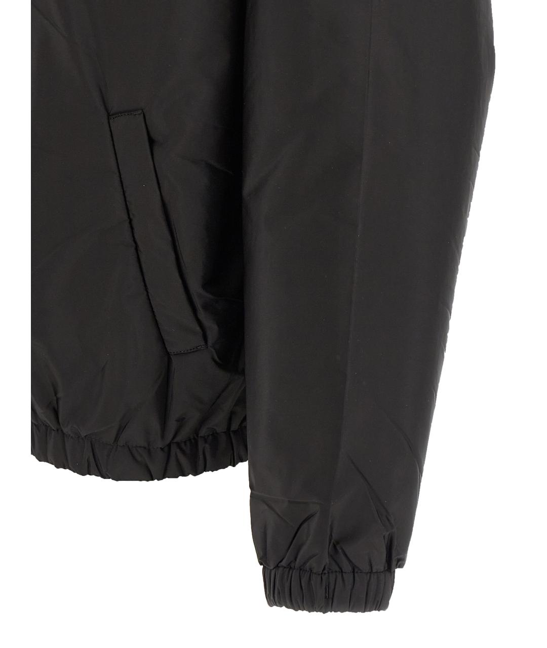 PRADA Черная полиамидовая куртка, фото 4