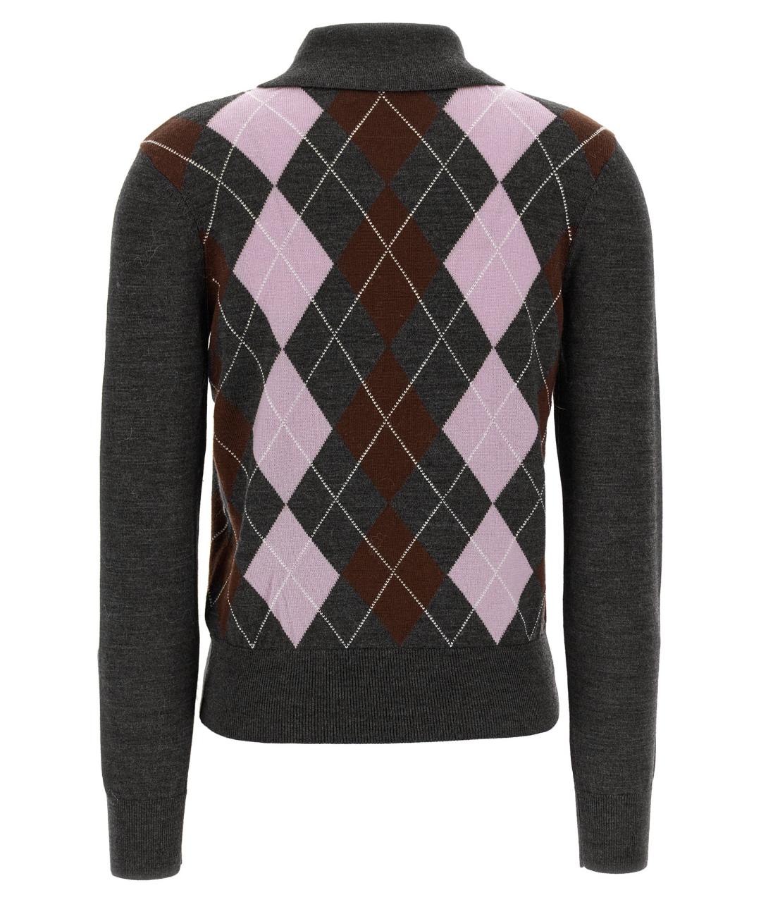 SELF-PORTRAIT Мульти шерстяной кардиган, фото 2