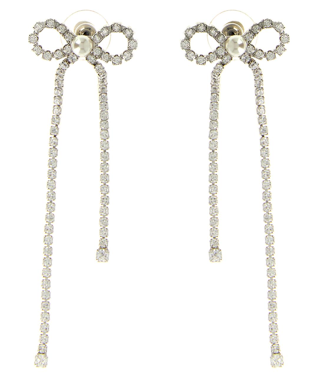 SELF-PORTRAIT Серебряные металлические серьги, фото 1