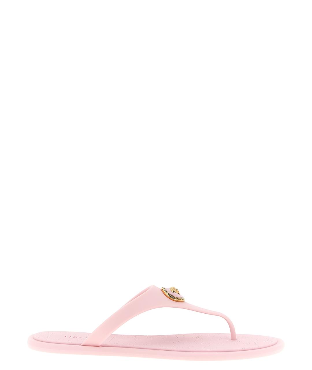 VERSACE Розовые шлепанцы, фото 1