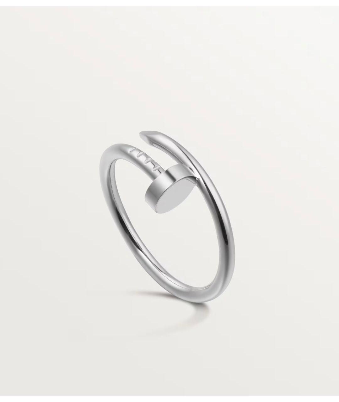 CARTIER Белое кольцо из белого золота, фото 5