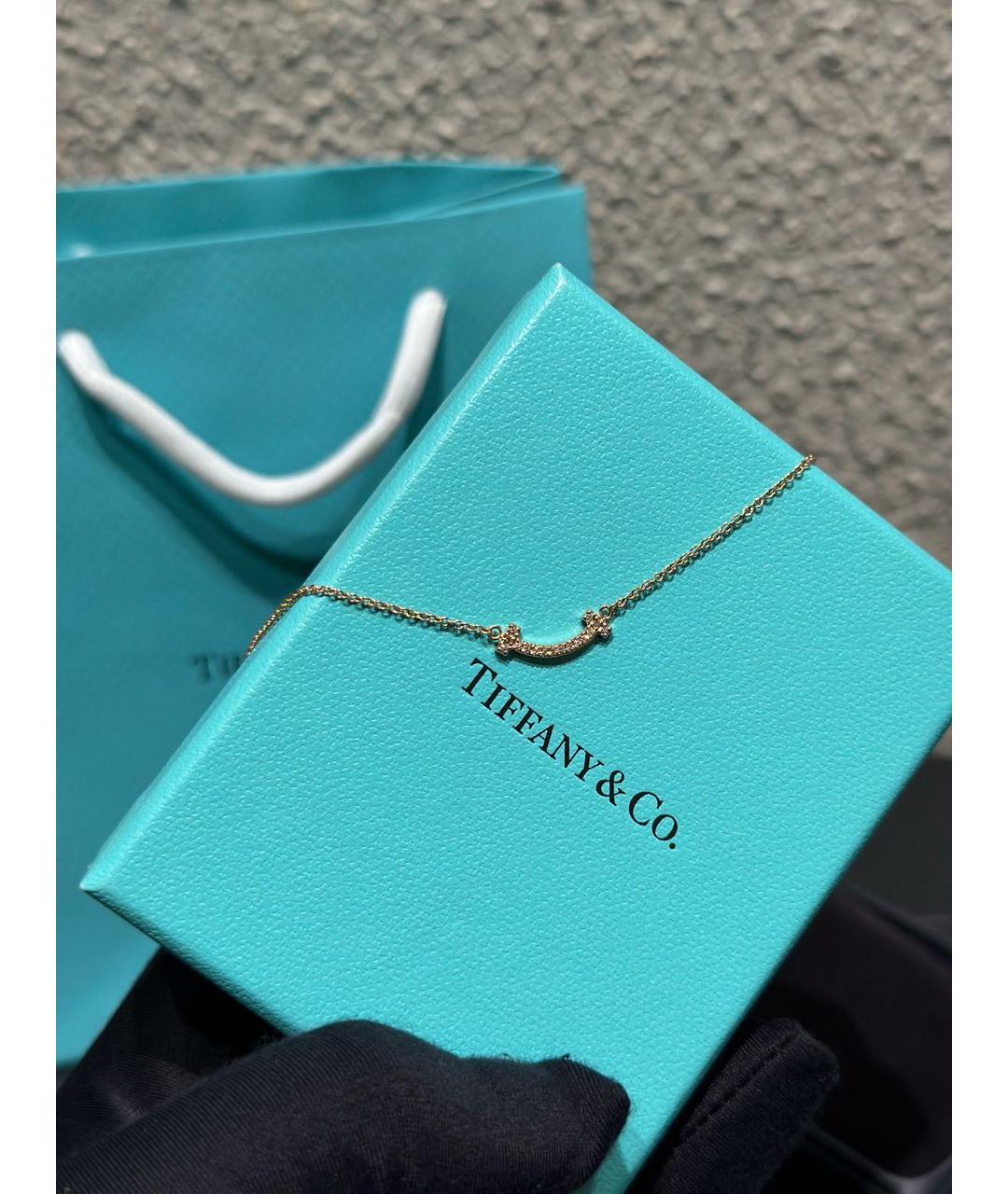 TIFFANY&CO Розовое колье из розового золота, фото 7