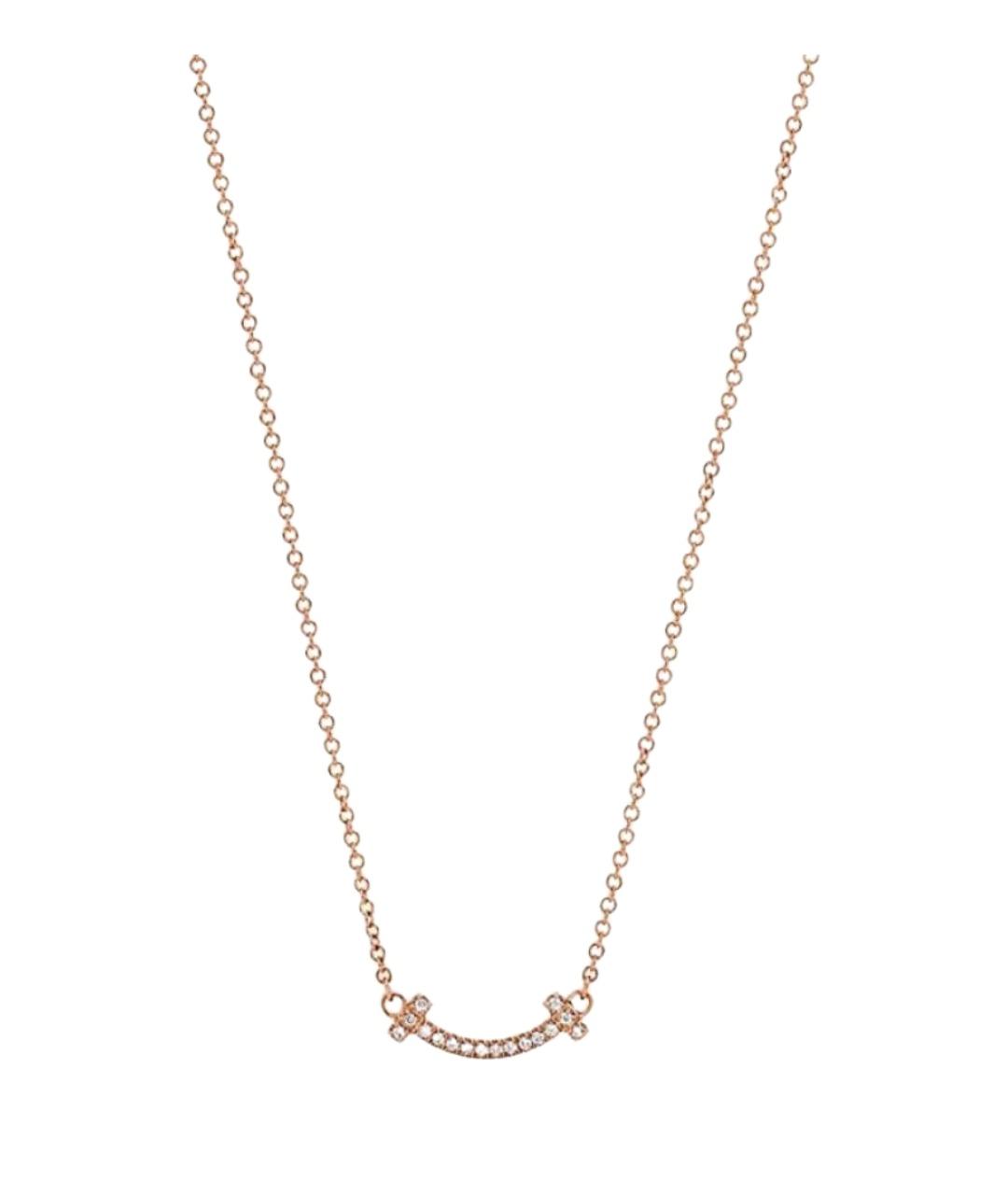 TIFFANY&CO Розовое колье из розового золота, фото 1