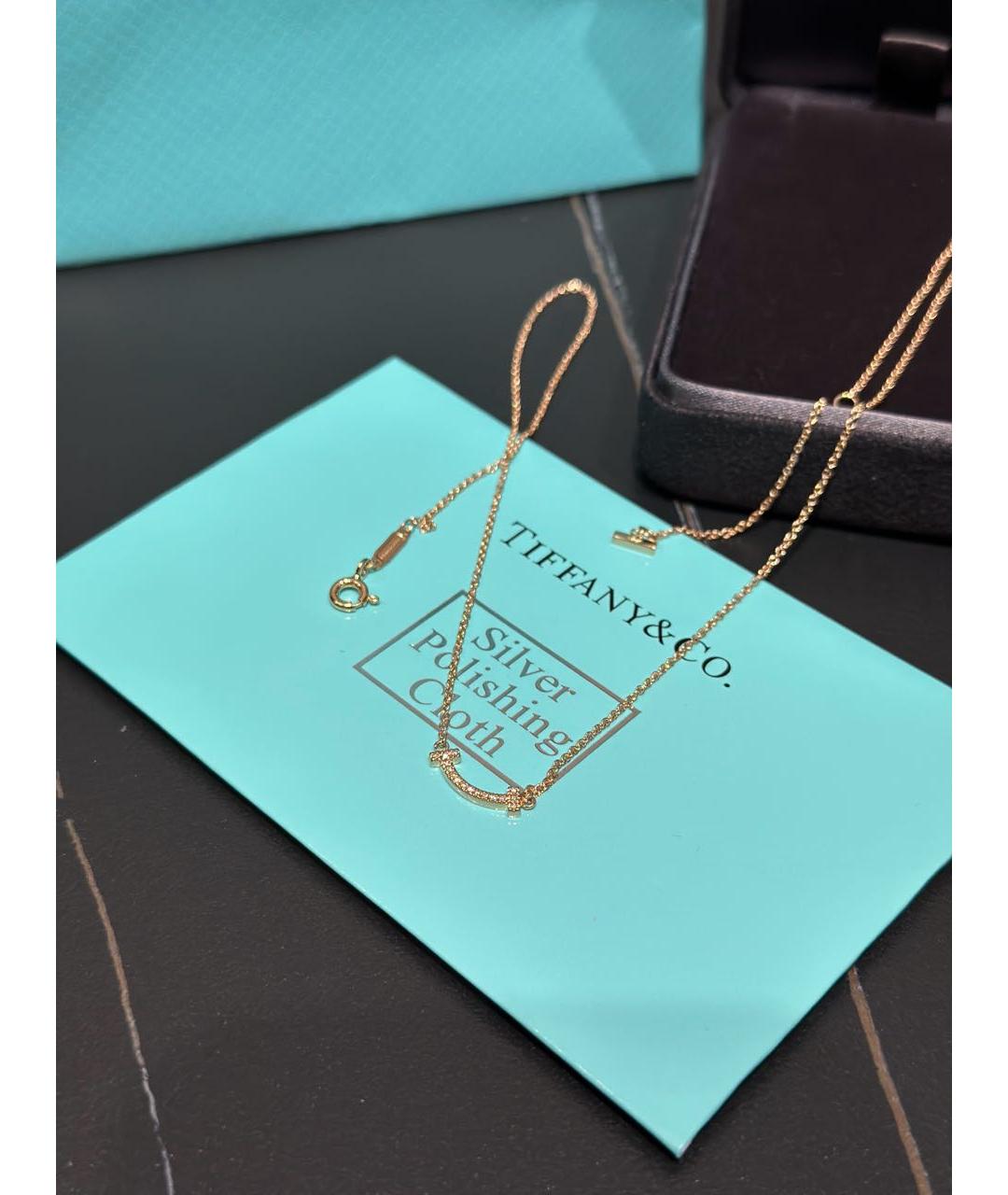 TIFFANY&CO Розовое колье из розового золота, фото 8