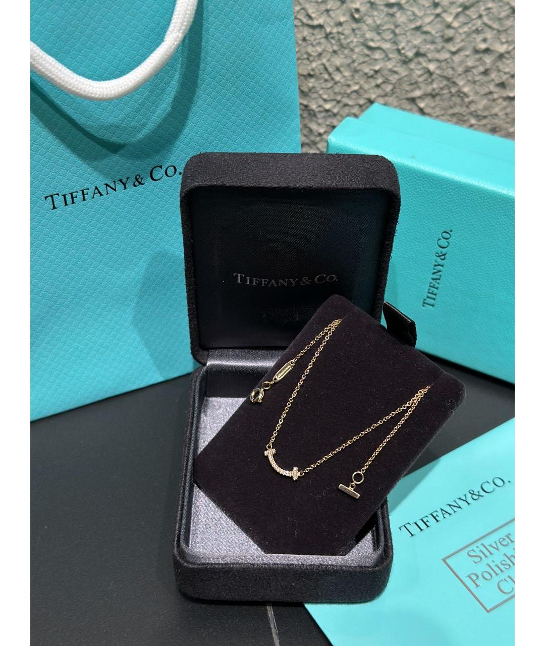TIFFANY&CO Розовое колье из розового золота, фото 4