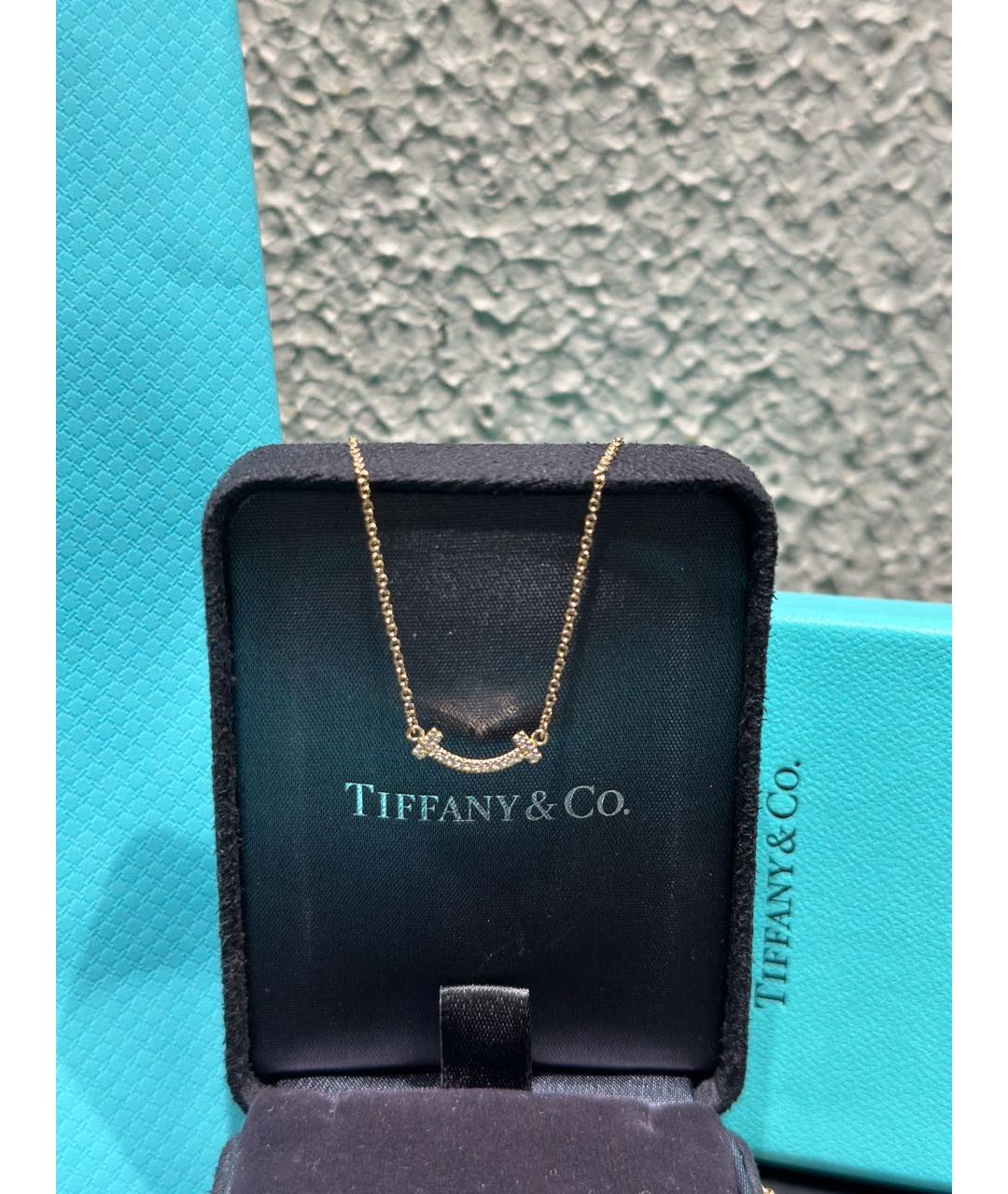 TIFFANY&CO Розовое колье из розового золота, фото 6